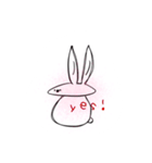 ゆるだるうさぎ（個別スタンプ：30）