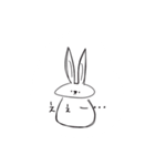 ゆるだるうさぎ（個別スタンプ：32）