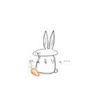 ゆるだるうさぎ（個別スタンプ：33）