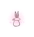 ゆるだるうさぎ（個別スタンプ：35）