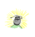 モドキくん顔が黒いよ、どうしたの？（個別スタンプ：15）