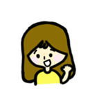 A Little woman（個別スタンプ：1）