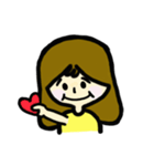 A Little woman（個別スタンプ：5）