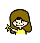 A Little woman（個別スタンプ：6）