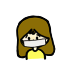 A Little woman（個別スタンプ：11）