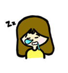 A Little woman（個別スタンプ：12）