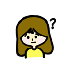 A Little woman（個別スタンプ：15）