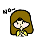 A Little woman（個別スタンプ：20）