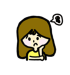 A Little woman（個別スタンプ：22）