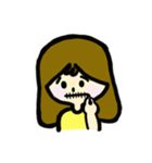 A Little woman（個別スタンプ：23）