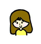 A Little woman（個別スタンプ：26）