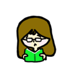 A Little woman（個別スタンプ：28）