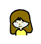 A Little woman（個別スタンプ：32）