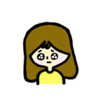 A Little woman（個別スタンプ：33）