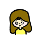 A Little woman（個別スタンプ：34）