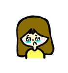 A Little woman（個別スタンプ：35）