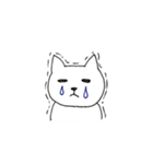 擬人化シロネコ（個別スタンプ：31）