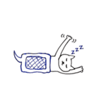 擬人化シロネコ（個別スタンプ：38）
