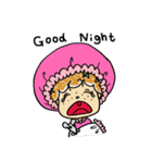 アフロっ娘ほっこり系 さーやとねずみ（個別スタンプ：35）