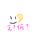 いつでも使える顔文字（個別スタンプ：15）