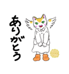 猫の天使 4（個別スタンプ：6）