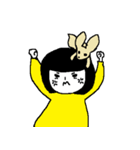 食いしん坊な女の子（個別スタンプ：7）