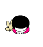 食いしん坊な女の子（個別スタンプ：9）