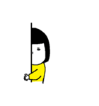 食いしん坊な女の子（個別スタンプ：11）