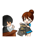 ROOMOOMO Fashionista（個別スタンプ：10）