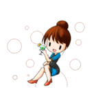 ROOMOOMO Fashionista（個別スタンプ：18）