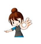ROOMOOMO Fashionista（個別スタンプ：19）