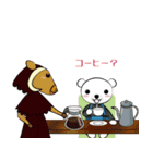 くまくまペンギンたまに牛（個別スタンプ：32）