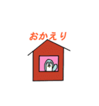 ペンギンのかなちゃんとイルカ（個別スタンプ：6）