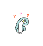 ペンギンのかなちゃんとイルカ（個別スタンプ：19）