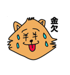 ポメラニアンのアンコ（個別スタンプ：38）