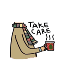 WHERE IS HIS HEAD？（個別スタンプ：5）