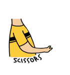 WHERE IS HIS HEAD？（個別スタンプ：11）