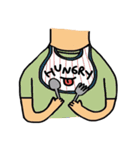 WHERE IS HIS HEAD？（個別スタンプ：14）