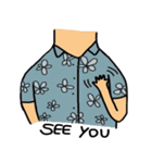 WHERE IS HIS HEAD？（個別スタンプ：17）