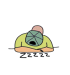 WHERE IS HIS HEAD？（個別スタンプ：22）