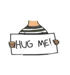 WHERE IS HIS HEAD？（個別スタンプ：28）