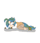 オリキャラスタンプbyろんりく（個別スタンプ：1）