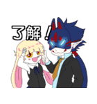 オリキャラスタンプbyろんりく（個別スタンプ：14）