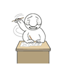 まじめなこびと（個別スタンプ：5）