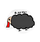 鳥足ひつじさん（個別スタンプ：2）