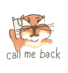 The adorable otters speak English（個別スタンプ：10）