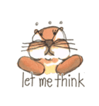 The adorable otters speak English（個別スタンプ：17）