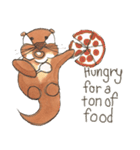 The adorable otters speak English（個別スタンプ：24）