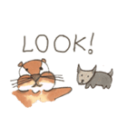 The adorable otters speak English（個別スタンプ：37）
