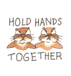 The adorable otters speak English（個別スタンプ：39）